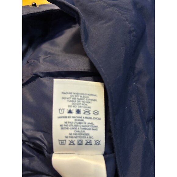 Lands End Womens Waterproof Insulated Snow Pants Size 6-8 Navy Blue - Picture 15 of 16